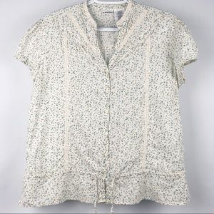 No Boundaries | Womens White Blouse